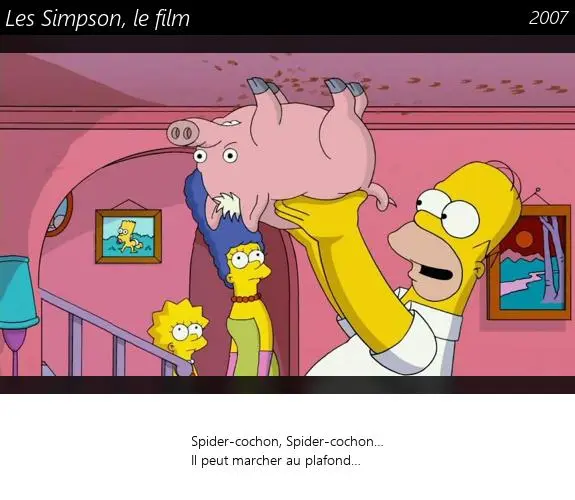 Vignette : Les Simpson, le film